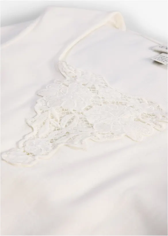 Topp i 100% &oslash;kologisk bomull, bonprix