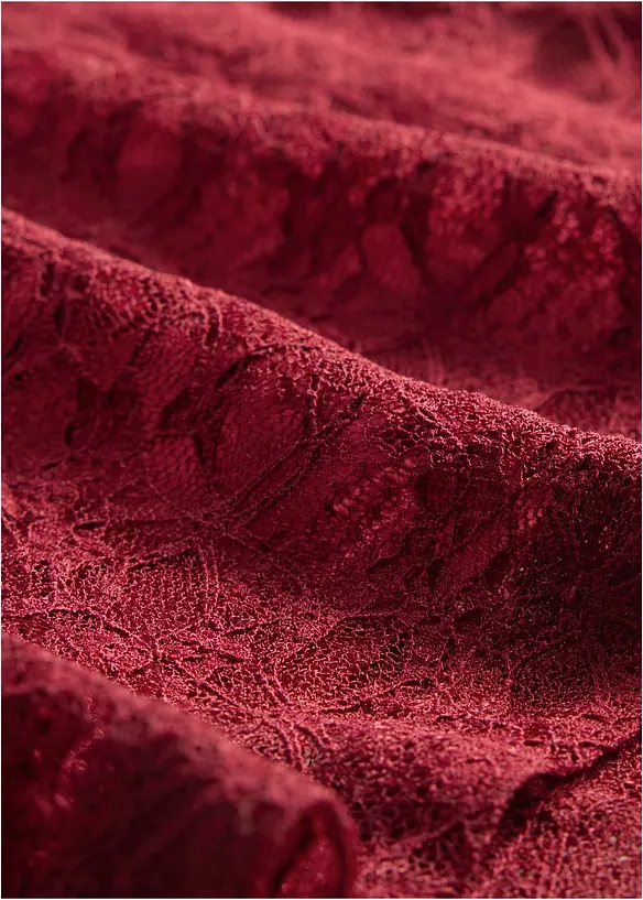 Utsvingt blondekjole, bonprix