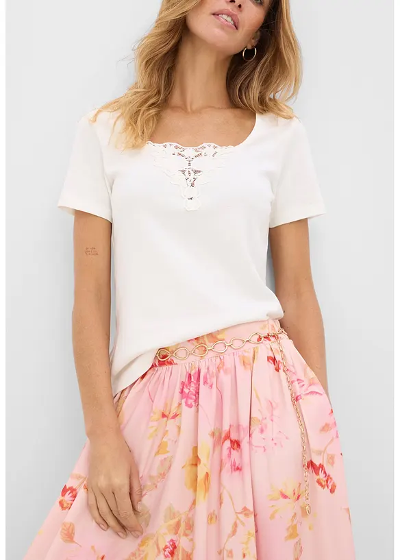 Topp i 100% &oslash;kologisk bomull, bonprix