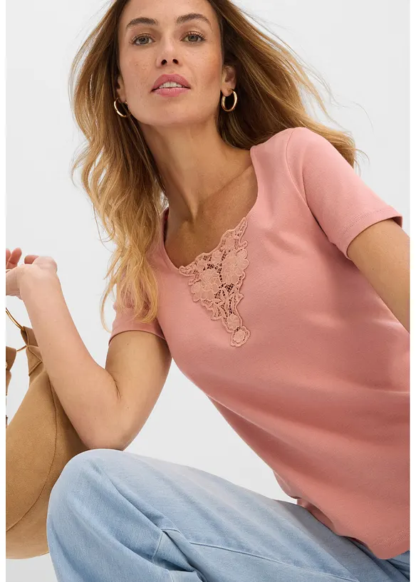 Topp i 100% &oslash;kologisk bomull, bonprix