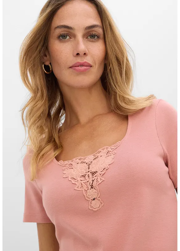 Topp i 100% &oslash;kologisk bomull, bonprix