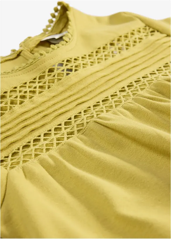 Topp i 100% &oslash;kologisk bomull, bonprix