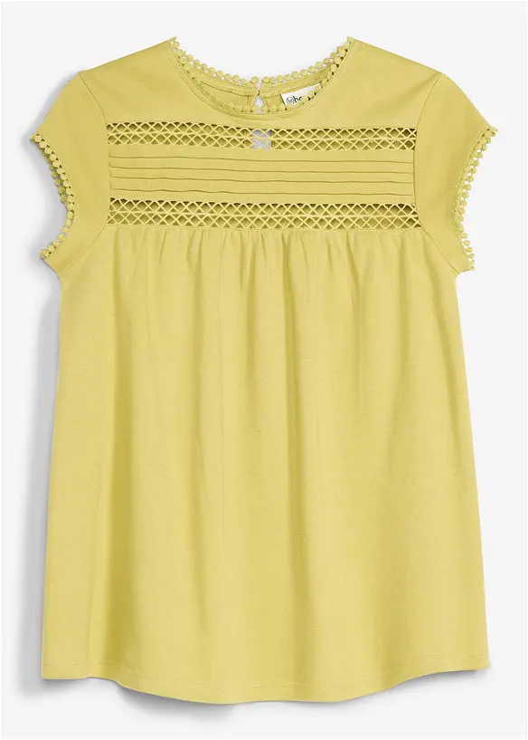 Topp i 100% &oslash;kologisk bomull, bonprix