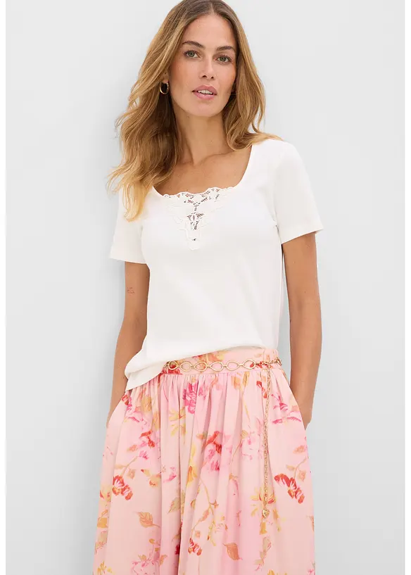 Maxiskj&oslash;rt av luftig krepp, bonprix