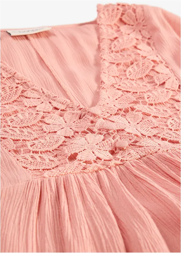 Tunikabluse av fin viskose, bonprix