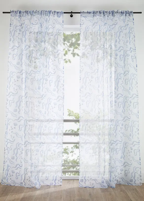 Gardin med klimasmart polyester (1-pack), bonprix