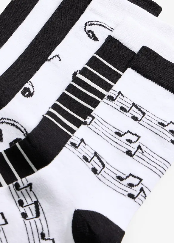 Sokker med &oslash;kologisk bomull (6-pack), bonprix