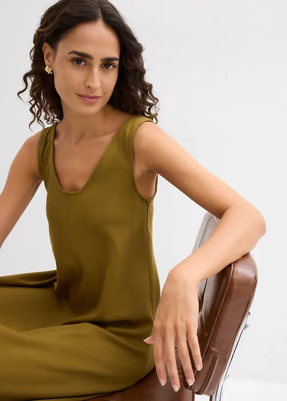 Jerseykjole i 100% &oslash;kologisk bomull, bonprix