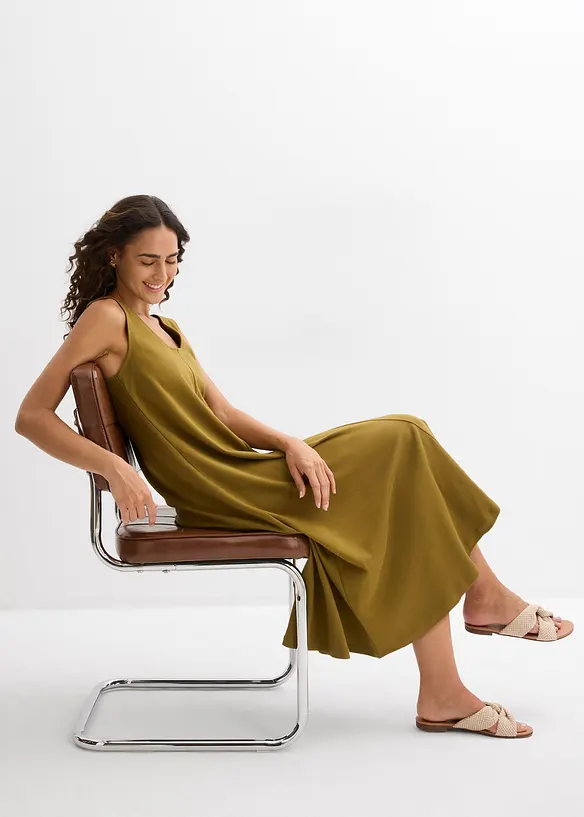 Jerseykjole i 100% &oslash;kologisk bomull, bonprix