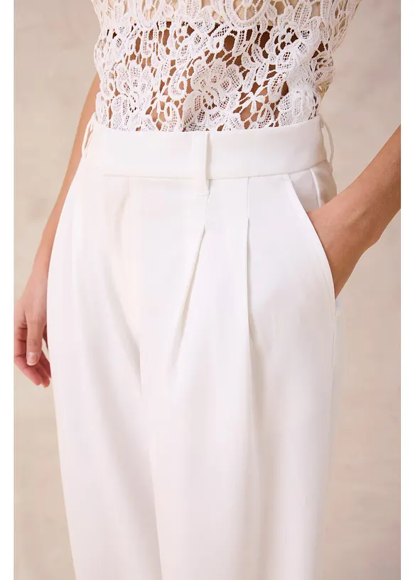 Bukse med vide ben, bonprix