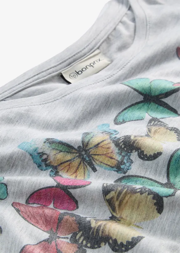 Topp i myk viskosemiks, bonprix