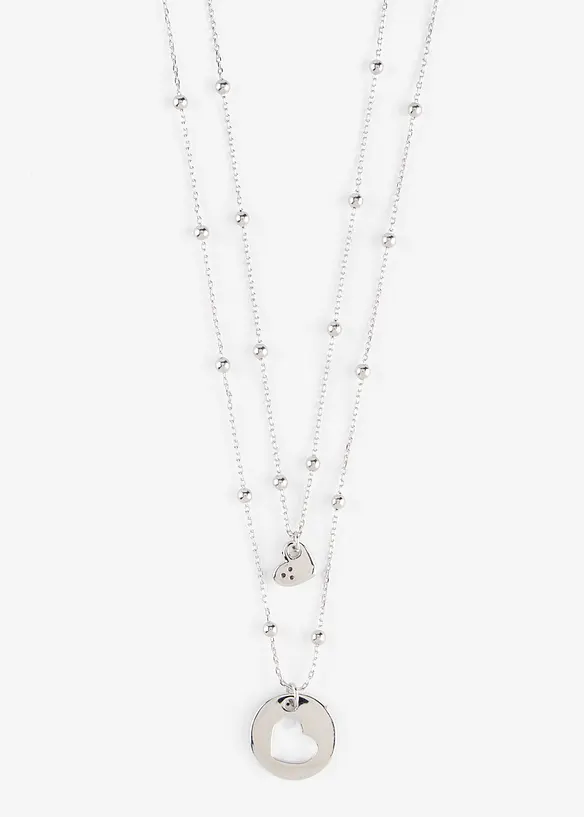 Kjedesett med hjerteanheng (2-delt sett), bonprix