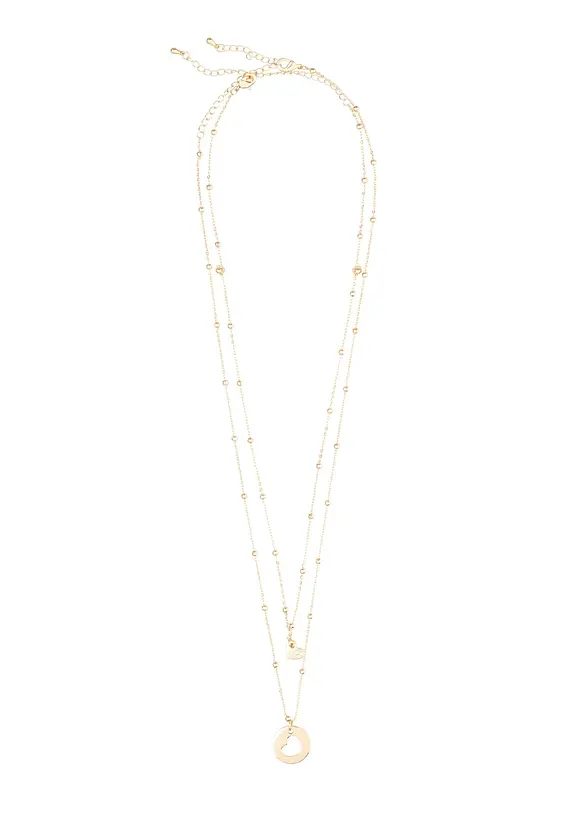 Kjedesett med hjerteanheng (2-delt sett), bonprix