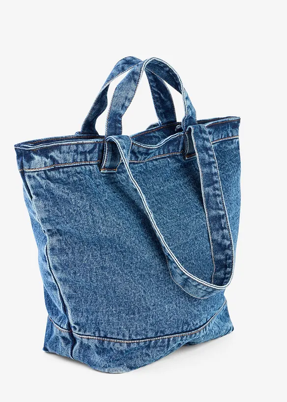 Shopper i denim, bonprix