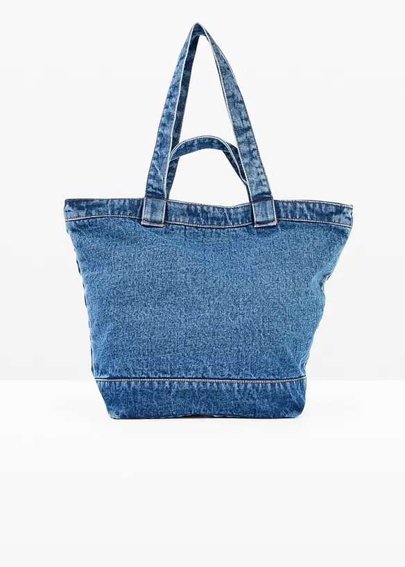 Shopper i denim, bonprix