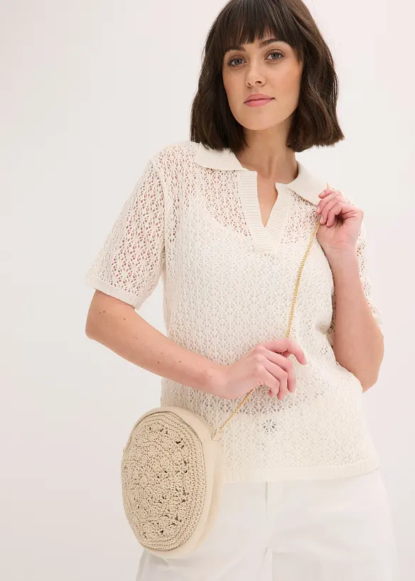 Rund skulderveske, bonprix