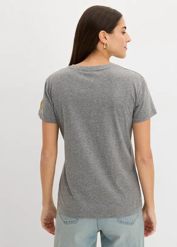 T-skjorte med broderi, bonprix