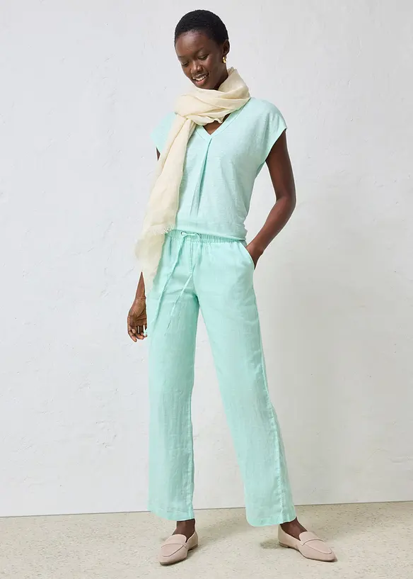 Pull on-linbukse, bonprix