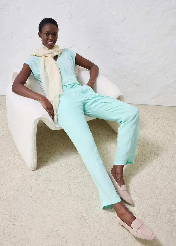 Pull on-linbukse, bonprix