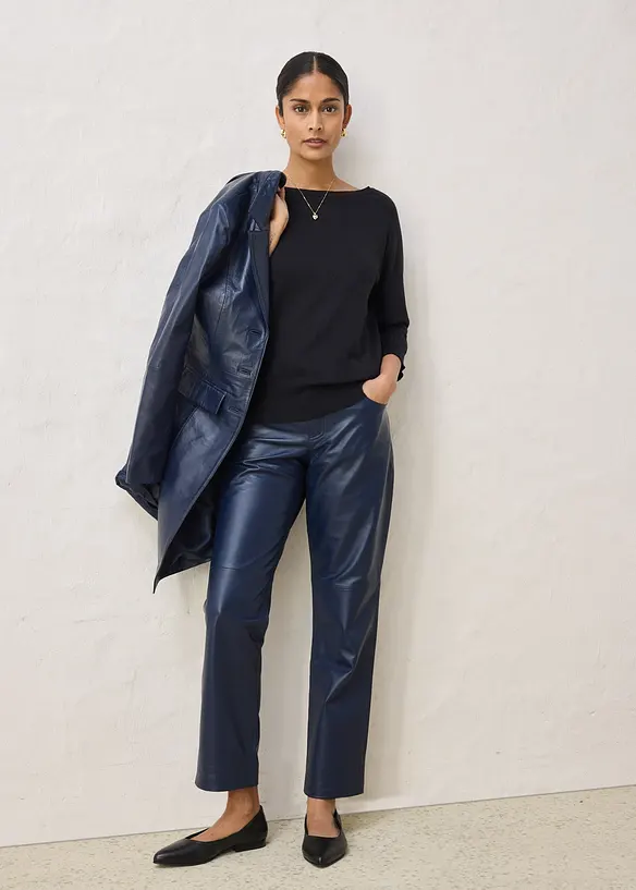 Genser med silke, bonprix