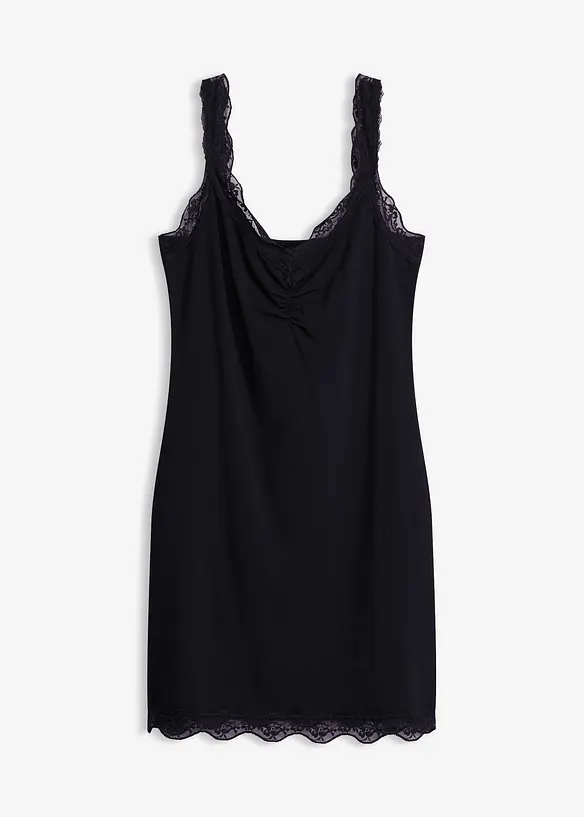 Nattkjole med blondestropper, bonprix