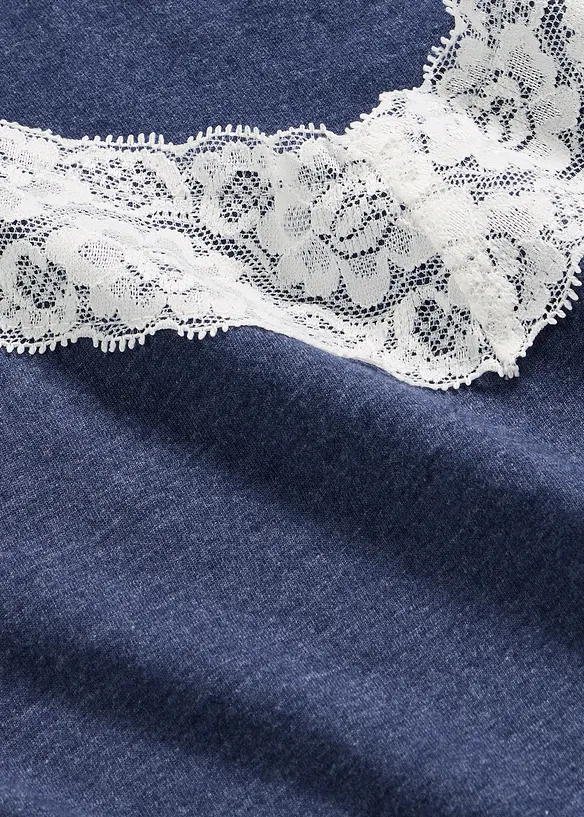 Kort pyjamas i 100% bomull, bonprix