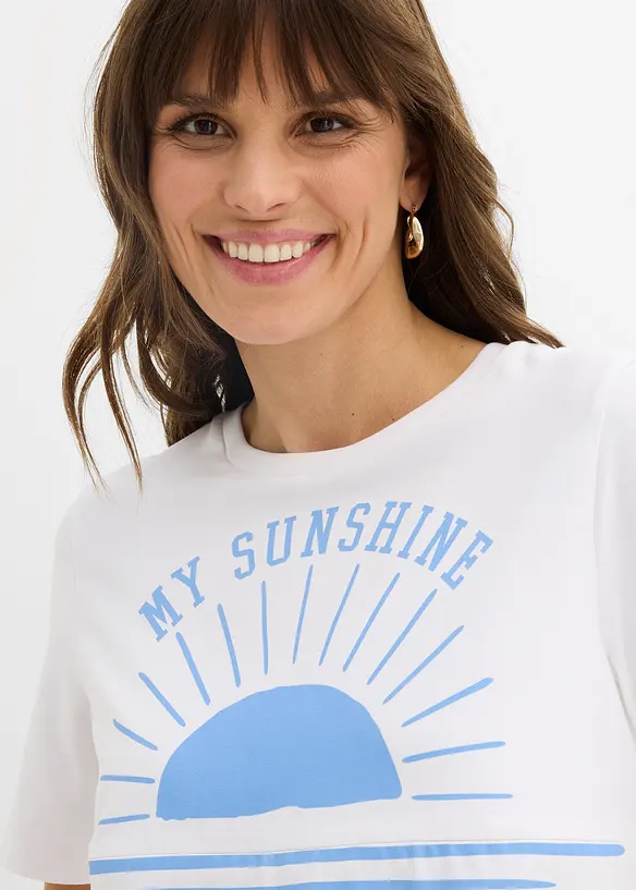 2-i-1-mamma- og ammetopp i &oslash;kologisk bomull, bonprix