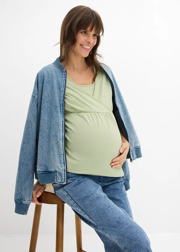 Mammatopp i &oslash;kologisk bomull, bonprix