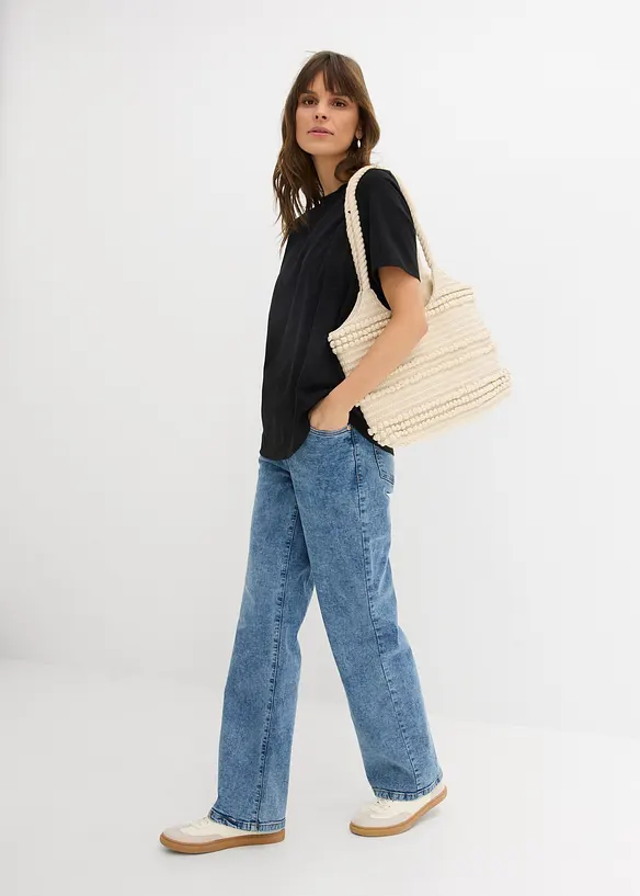 Mammatopp med &oslash;kologisk bomull og diskret ammefunksjon, bonprix