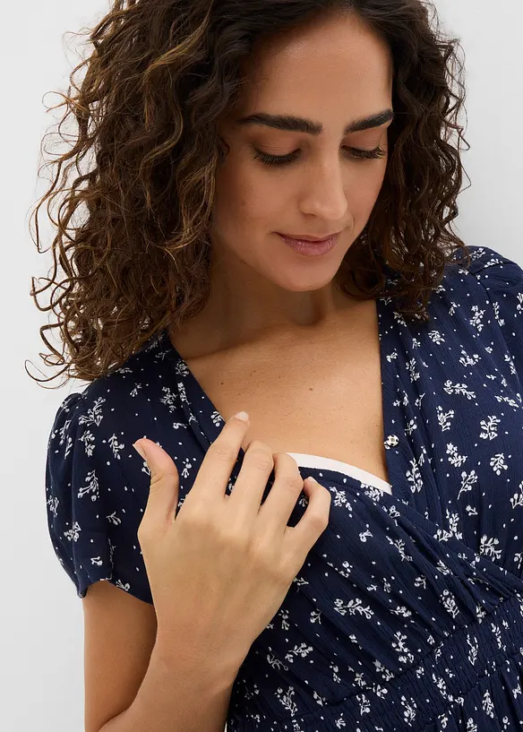 2-i-1-mammakjole i viskosekrepp, bonprix