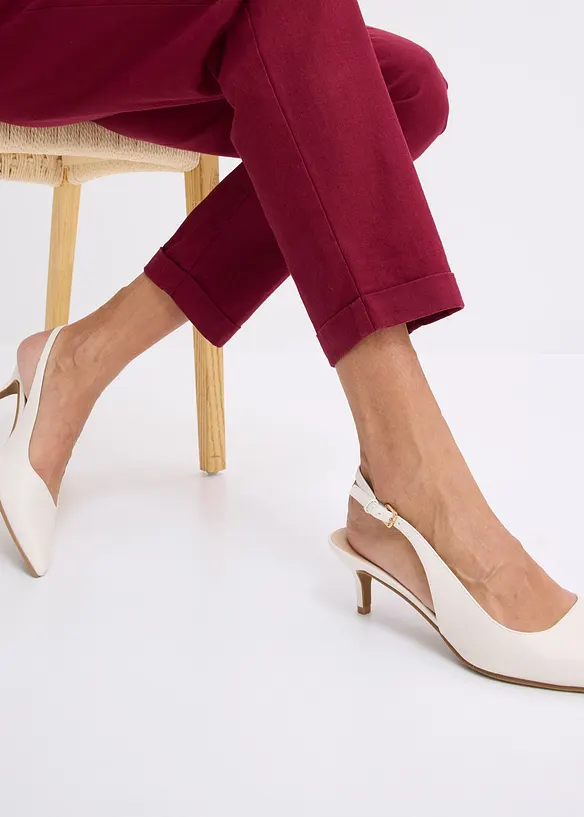 Bukse med lin, bonprix