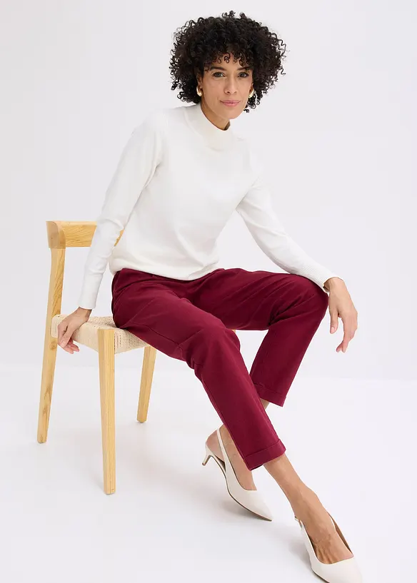 Bukse med lin, bonprix