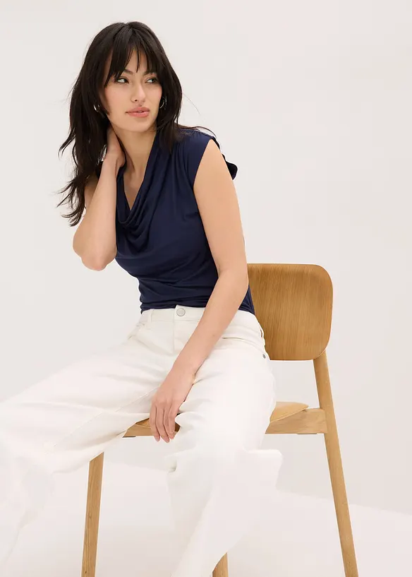 Topp i viskosemiks, bonprix