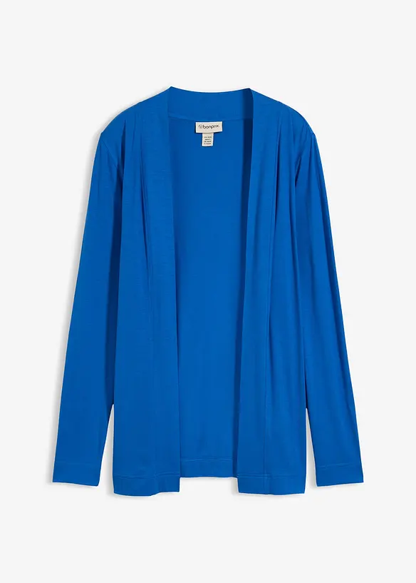 Trikotjakke i myk viskose, bonprix