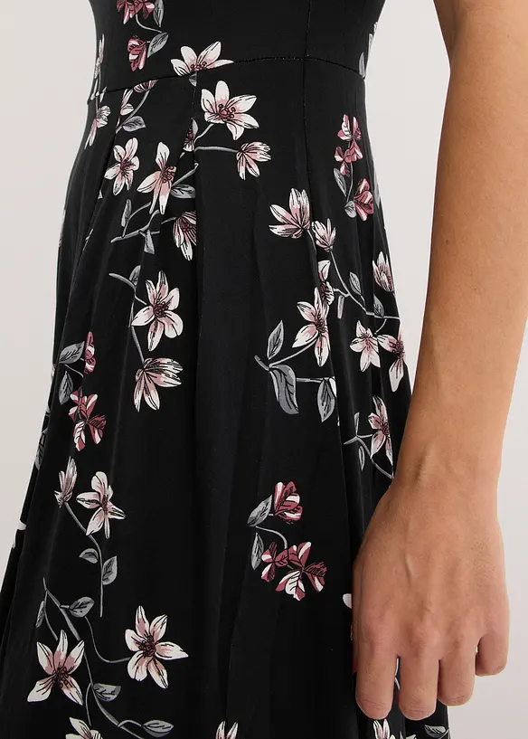 Jerseykjole i viskosemiks, bonprix