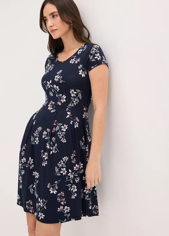 Jerseykjole i viskosemiks, bonprix