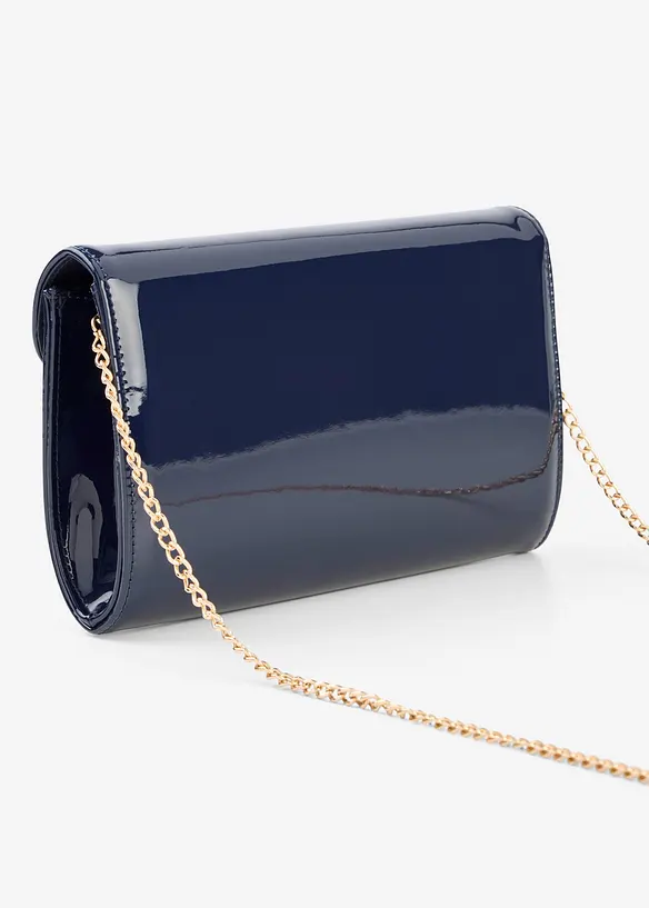 Clutch i lakkstil, bonprix