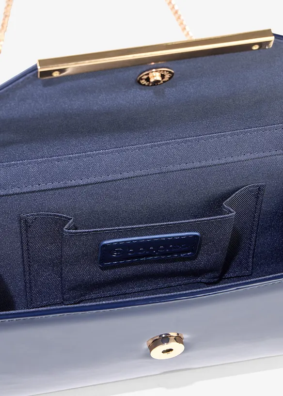 Clutch i lakkstil, bonprix