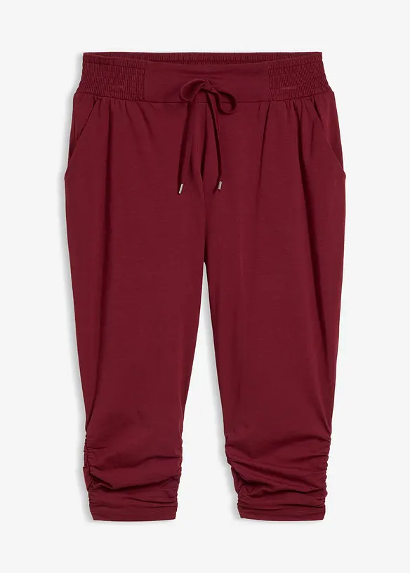 Jerseybukse i bomullsmiks, bonprix