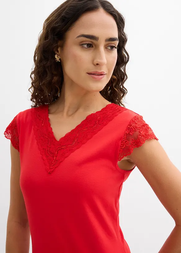 Topp i myk viskosemiks, bonprix