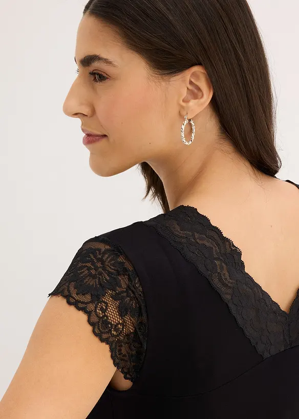 Topp i myk viskosemiks, bonprix