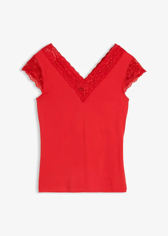 Topp i myk viskosemiks, bonprix