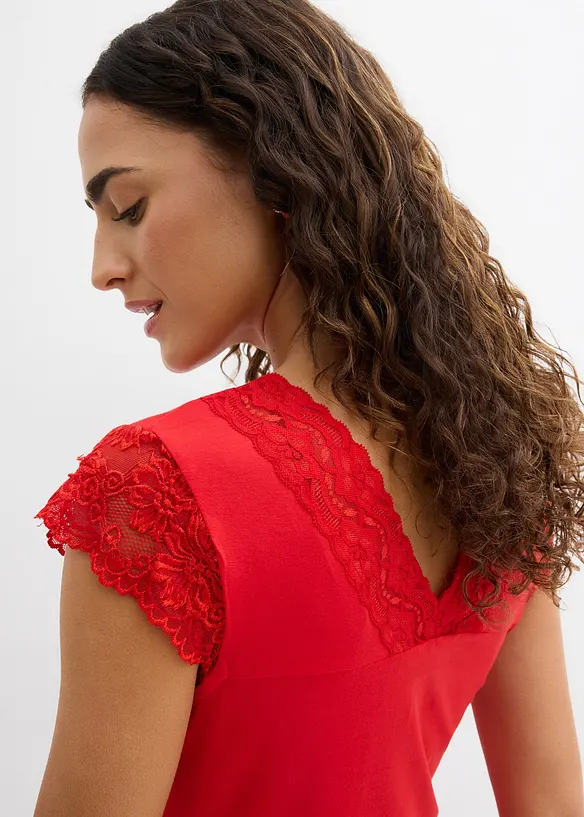 Topp i myk viskosemiks, bonprix