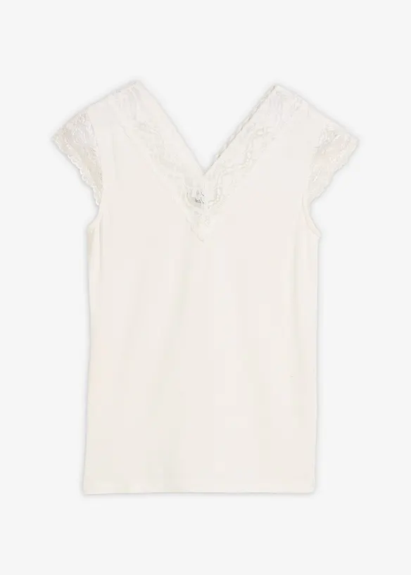 Topp i myk viskosemiks, bonprix