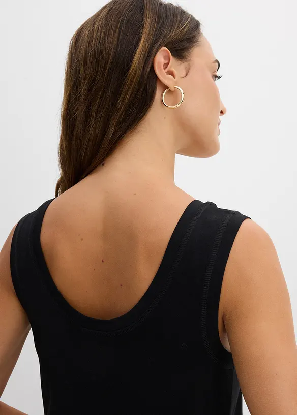 Figurn&aelig;r jerseykjole, bonprix