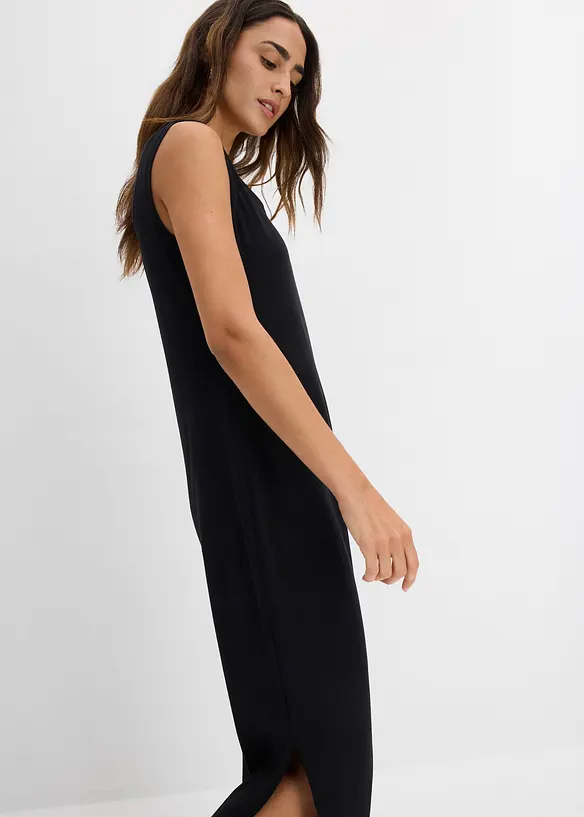 Figurn&aelig;r jerseykjole, bonprix