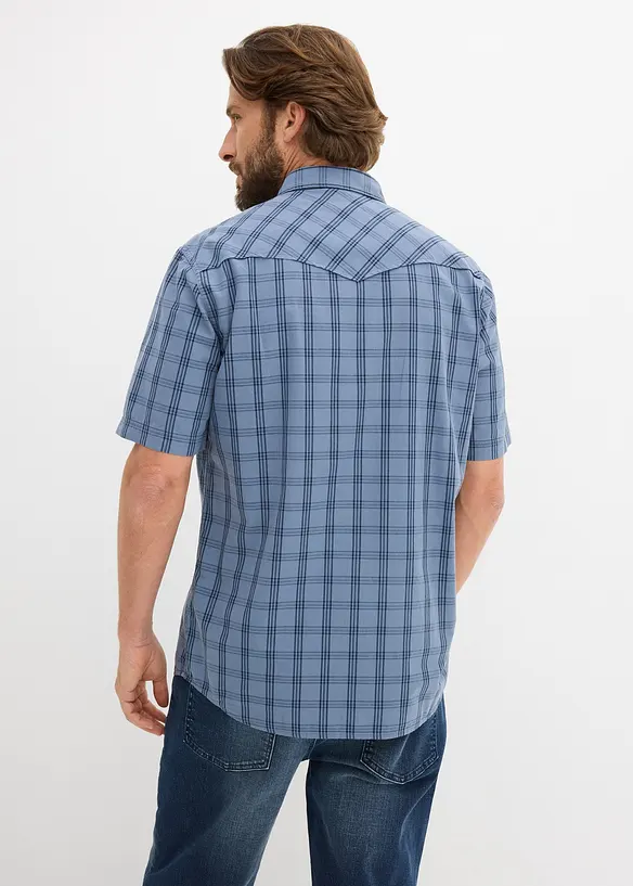 Kortermet skjorte i 100% bomull, bonprix