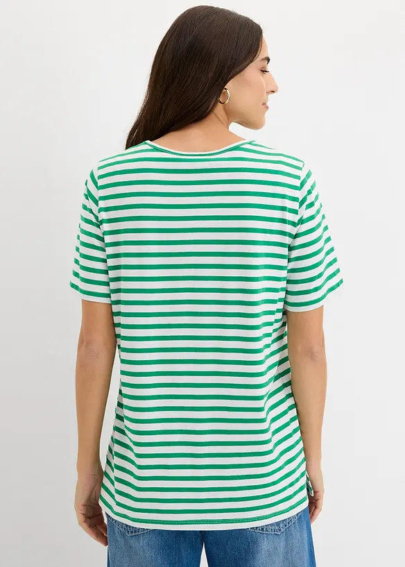 T-skjorte i 100% &oslash;kologisk bomull, bonprix