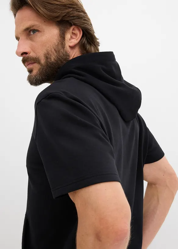 Kortermet hettegenser, bonprix