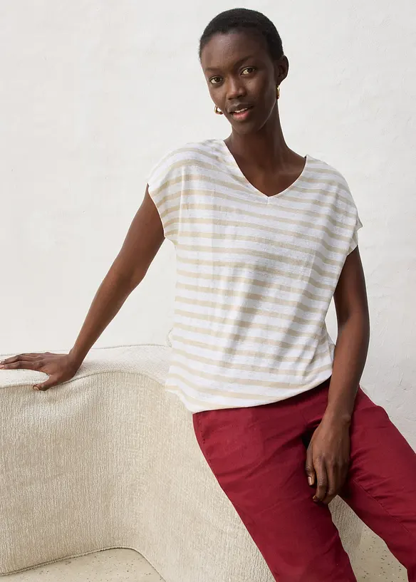 Lintopp med flaggermusermer, bonprix